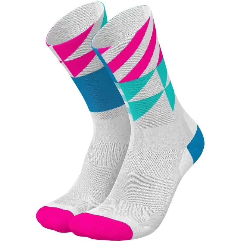 Expressversand INCYLENCE Ultralight Elements Socken - Weiß Blau Pink