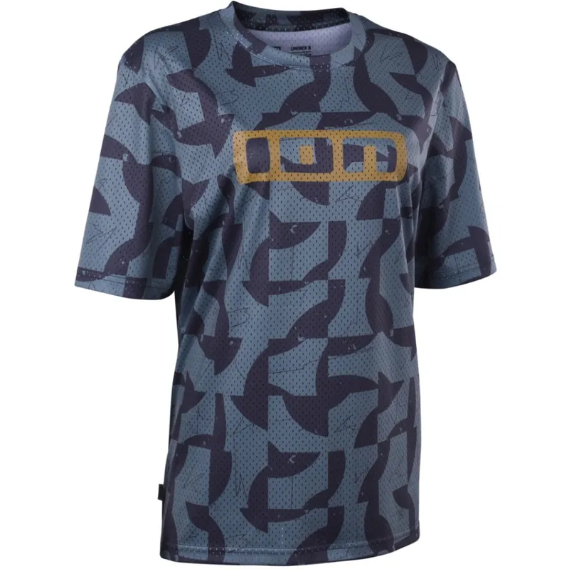 Must-Have ION Bike Ionic Mesh AOP Kurzarmtrikot Unisex - Sage Grey