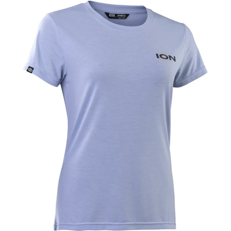 ION Bike Seek Graphic Kurzarmtrikot Damen - Misty Blue Top-Preis