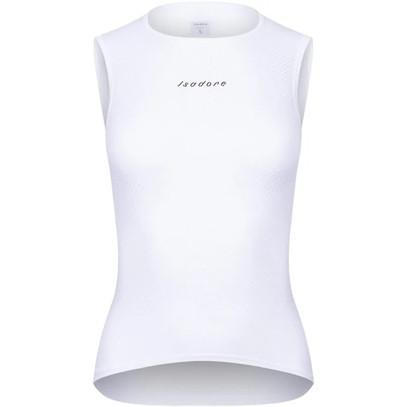 Isadore Alternative Ärmelloser Baselayer Damen - Weiß Saisonangebot