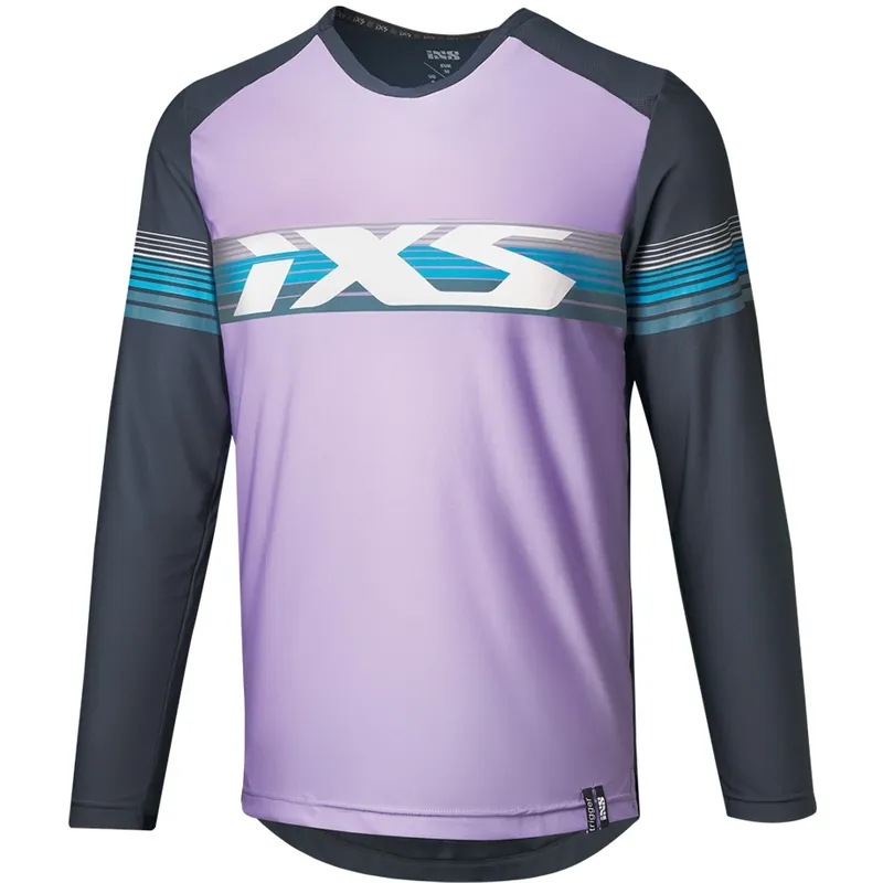 iXS Trigger Lite 1.1 MTB-Langarmtrikot Herren - lavender-marine Expressversand