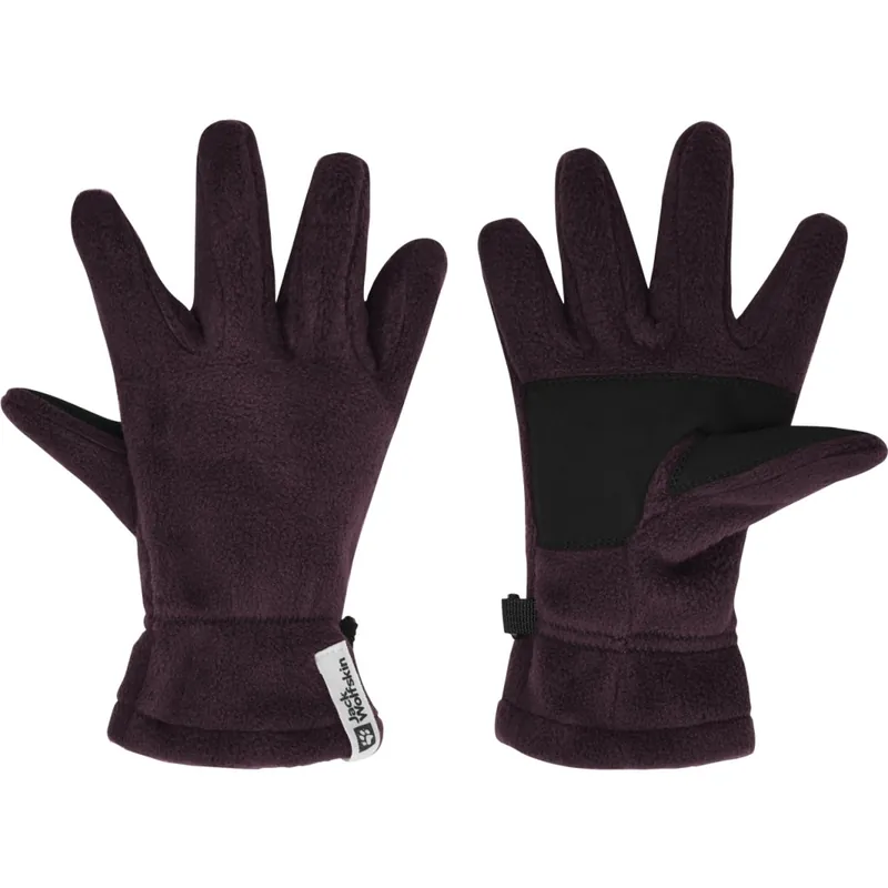 Neue Ware Jack Wolfskin Fleece Handschuhe Kinder - amaranth
