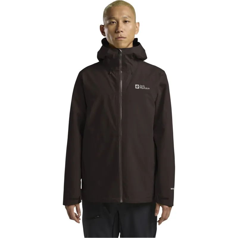 Preis Gesenkt Jack Wolfskin Highest Peak 3L Jacke Herren - peat