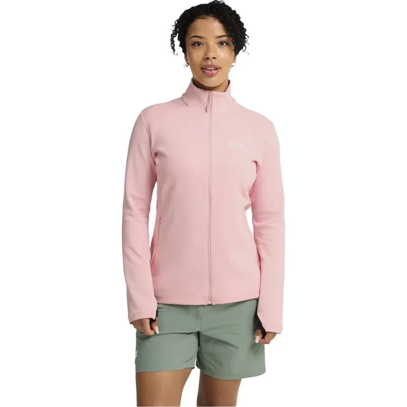Direkt Vom Hersteller Jack Wolfskin Astrotrail Full Zip Damenjacke - rosegarden