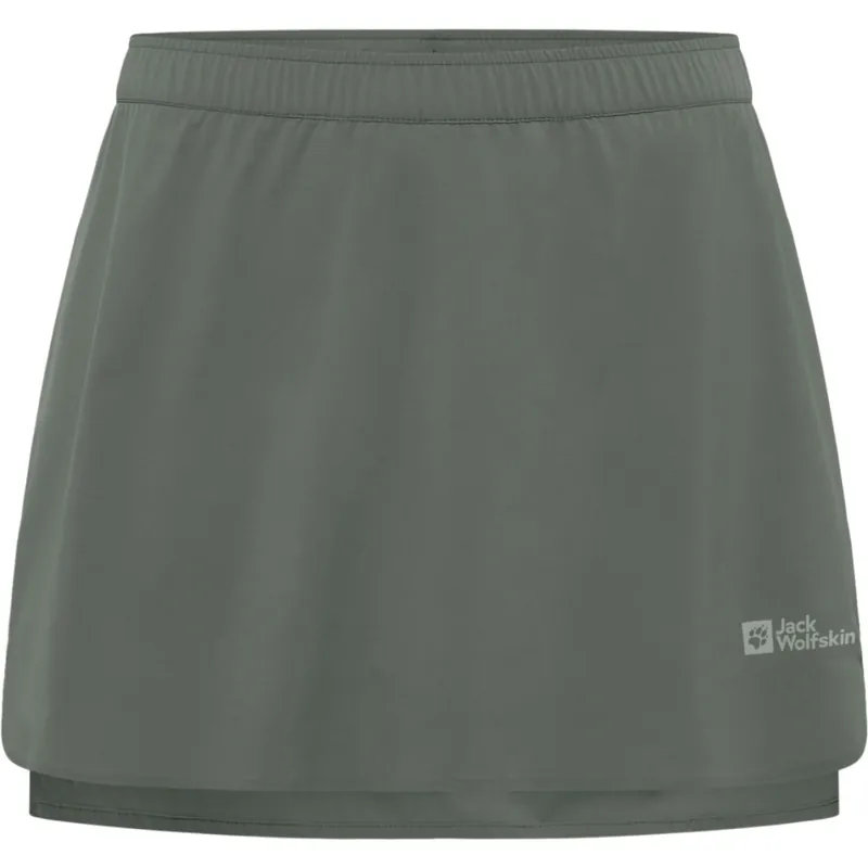 Jack Wolfskin Prelight Swift Skort Damen - slate green Must-Have