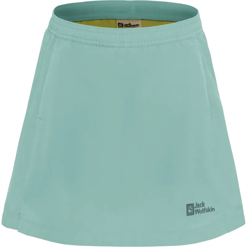 Jack Wolfskin Sun Skort Mädchen - soft jade Rabatt