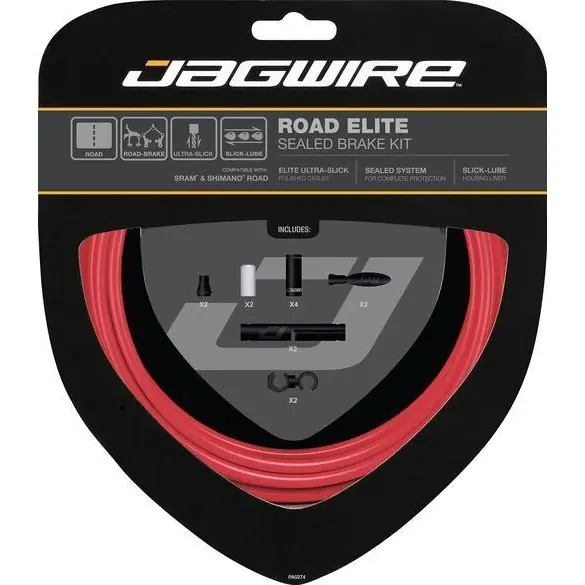 Heißes Angebot Jagwire Road Elite Sealed Brake - Bremszugset