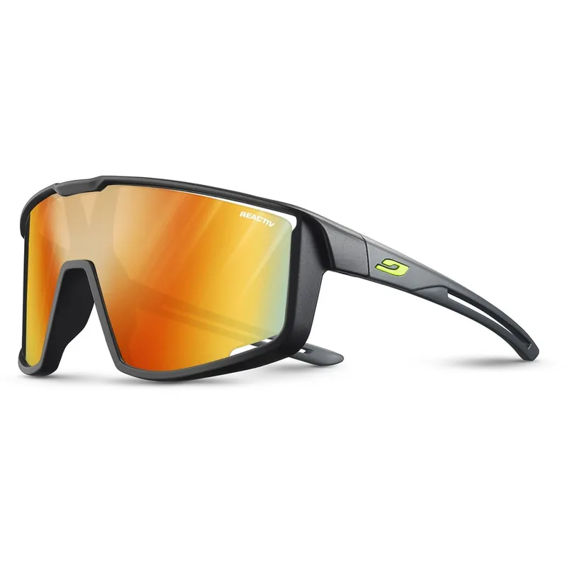 Sonderaktion Julbo Fury S Junior Reactiv 1-3 Light Amplifier Sonnenbrille - Black / Grey - Multilayer Red