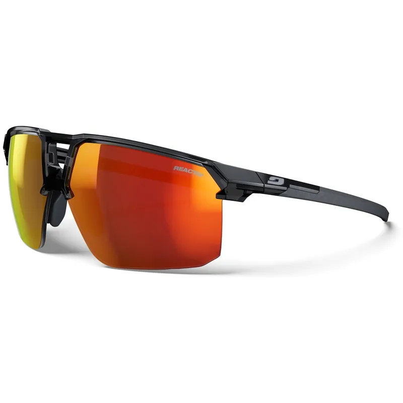 Knallerangebot Julbo Liry Reactiv 1-3 Light Amplifier Sonnenbrille - Glossy Black - Multilayer Red