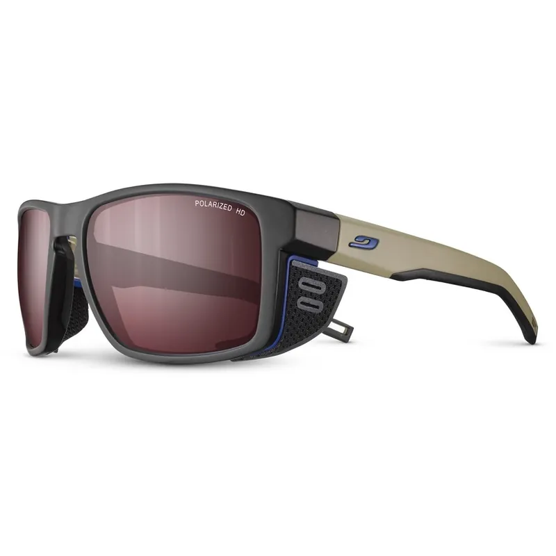 Julbo Shield Spectron HD 3 Polarized Sonnenbrille - Black/Brown/Blue - Silver Flash Neue Ware