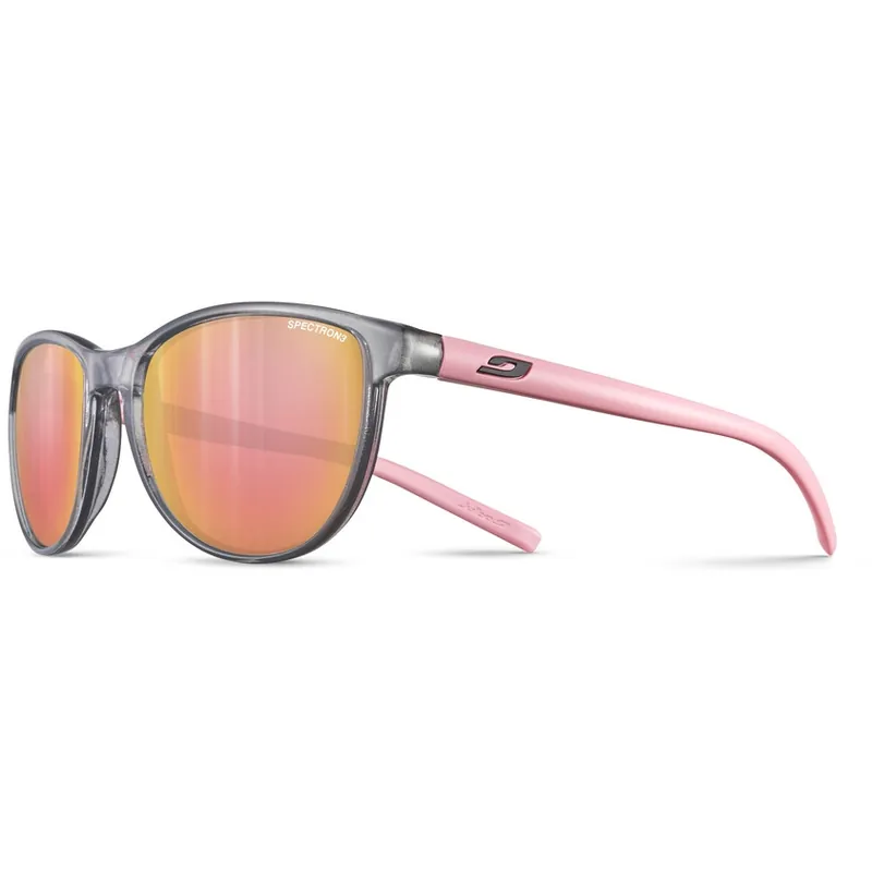 Finale Aktion Julbo Idol Junior Spectron 3 Sonnenbrille - Grey Translucent Glossy / Pastel Pink Matt - Pink Gold