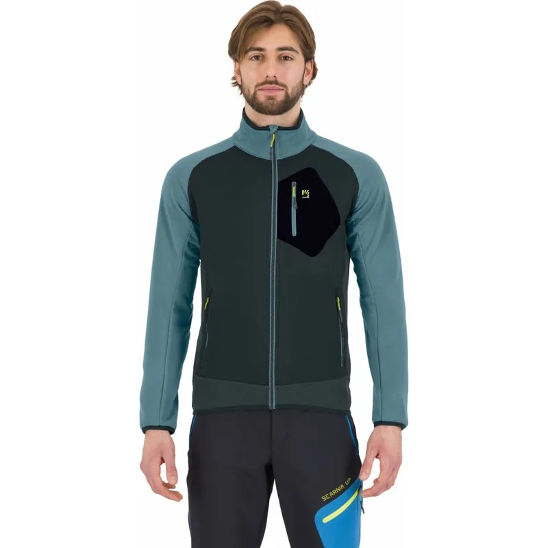 Garantierte Lieferung Karpos Odle Fleecejacke Herren - woodl.gray/smoke blue