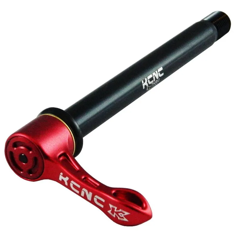 Meistverkauft KCNC Steckachse KQR07 - 15x110mm Quick & Easy - rot