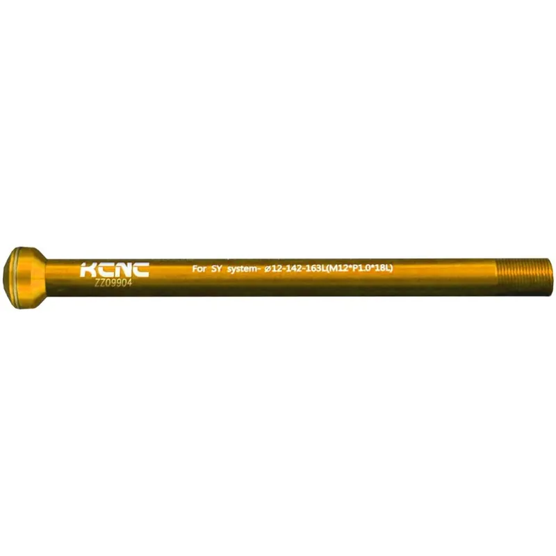 Preis Gesenkt KCNC Steckachse KQR08 - 12x142mm - 6061AL - gold