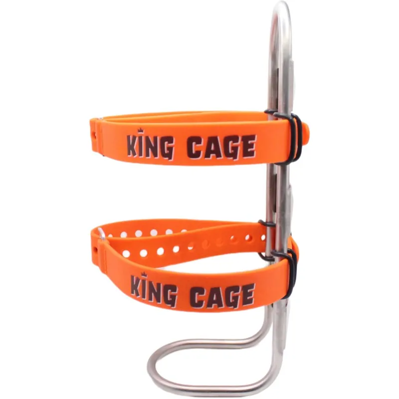 King Cage Manything Cage Solid Rod Gepäckhalterung + Halteriemen - Titan Heißes Angebot