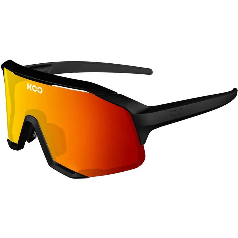 Meistverkauft KOO Demos Sonnenbrille - Black Matt - Red Mirror