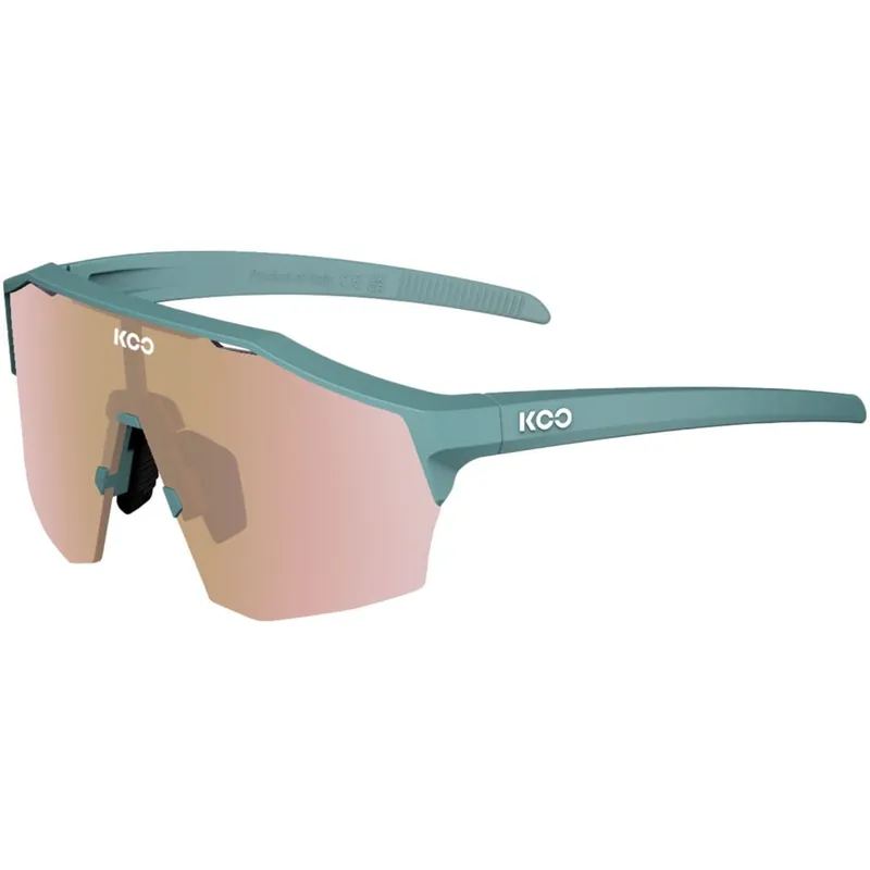 KOO Alibi Sonnenbrille - Regular Harbor Blue Matt - Copper Mirror Sichere Zahlung