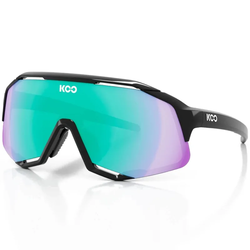 Aktuell KOO Demos Sonnenbrille - Black - Green Mirror