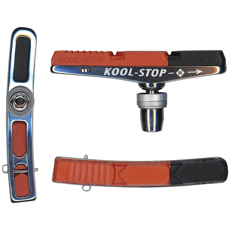 Solange Der Vorrat Reicht Kool Stop V-Type 2 Bremsschuhe - KS-VBH2