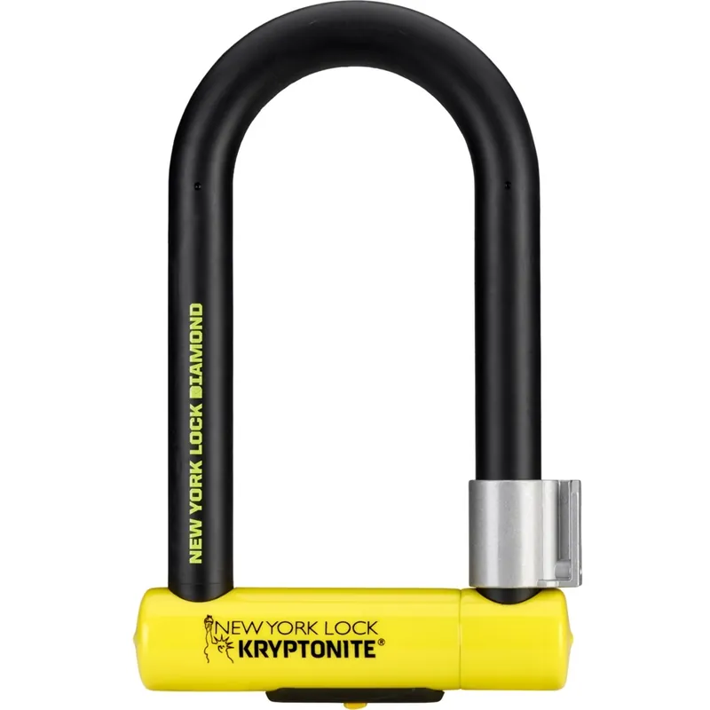 Kryptonite New York Diamond Standard Bügelschloss - schwarz/gelb Top-Seller