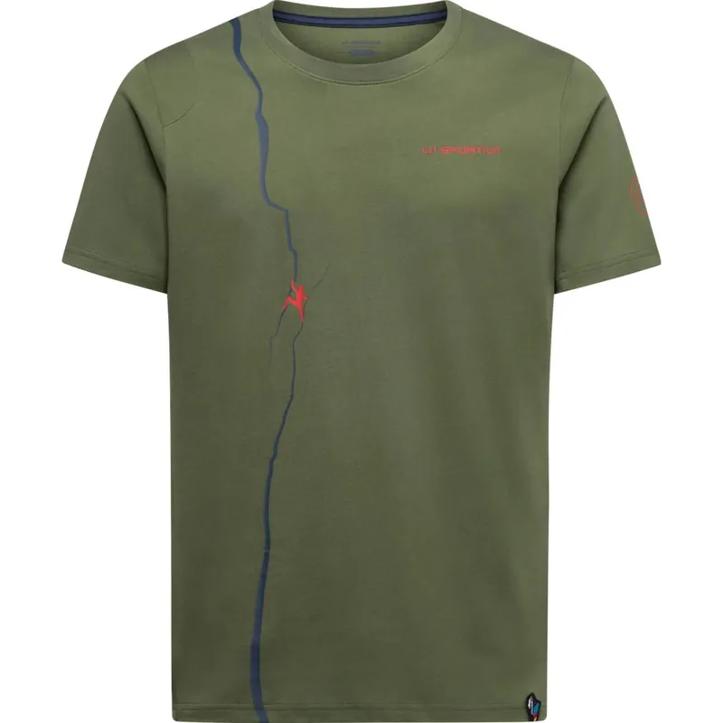 Preisknaller La Sportiva Route T-Shirt Herren - Cypress/Night Sky