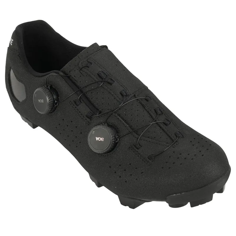 Lake MX333 MTB Schuhe Herren - Schmal - schwarz/silber Echt