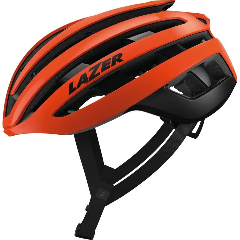 Echt Lazer Z1 KinetiCore Rennradhelm - flash orange