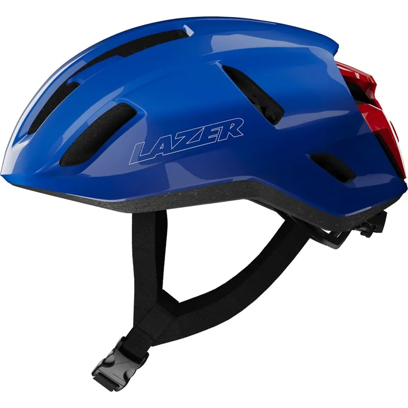 Neu Im Sortiment Lazer Sphere KinetiCore Fahrradhelm - electric blue