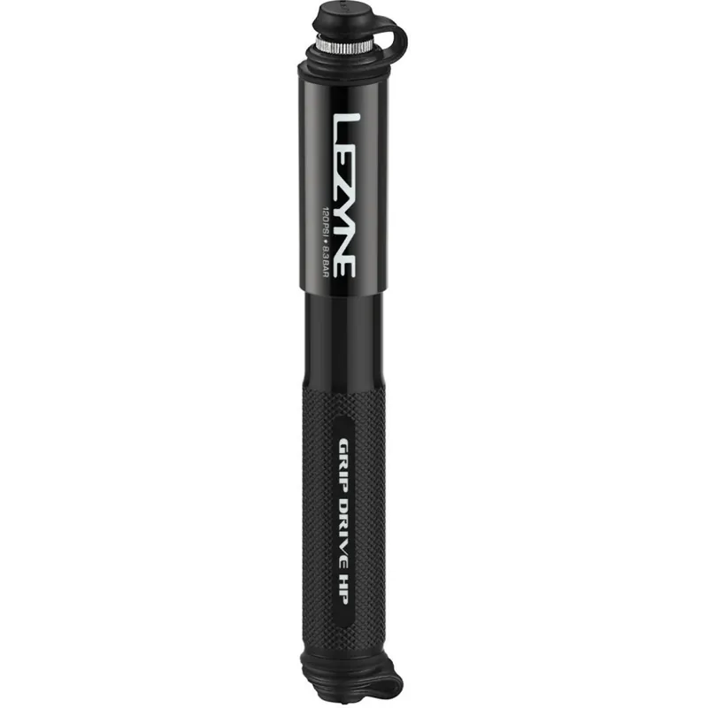 Lezyne Grip Drive HP Small - Minipumpe - schwarz Beliebt