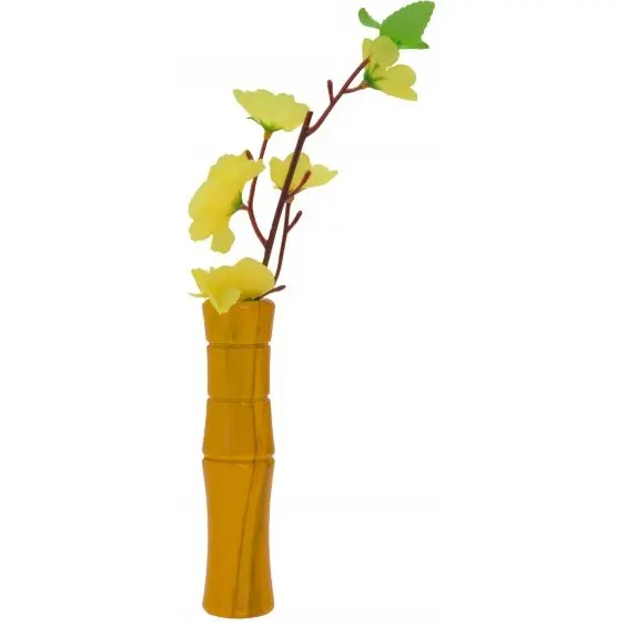 Kracherpreis Liix Handlebar Vase Bamboo - Yellow