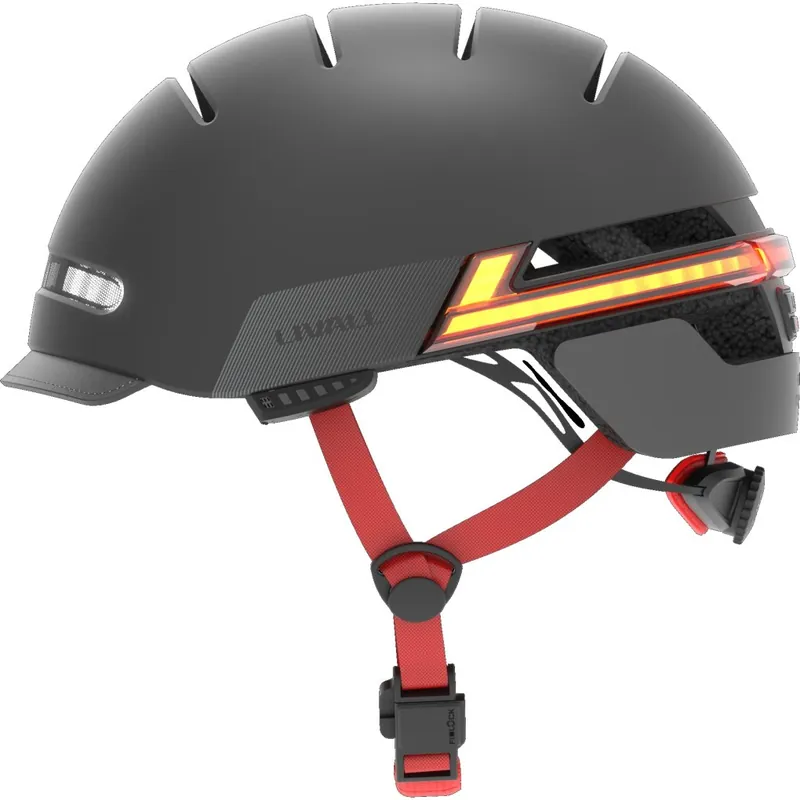 Rabatt Livall BH51M Nso JBL Fahrradhelm - schwarz