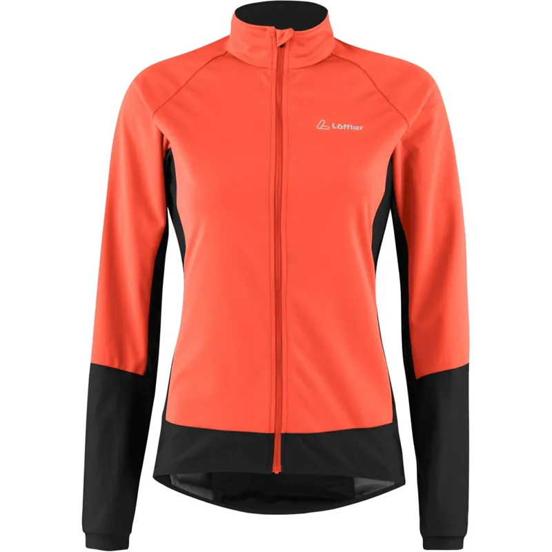 Neu Im Sortiment Löffler Alpha Airblocc Light Bike Jacke Damen - coral 278
