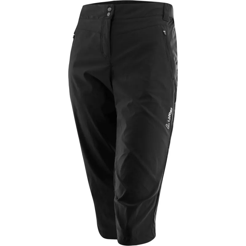 Echt Löffler CSL 3/4 Bike Hose Damen - schwarz 990