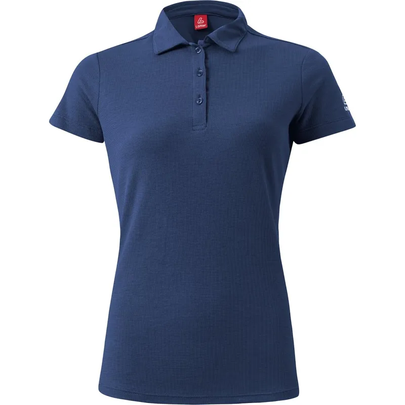 Löffler Transtex® Single Poloshirt Damen - dunkelblau 495 Billig