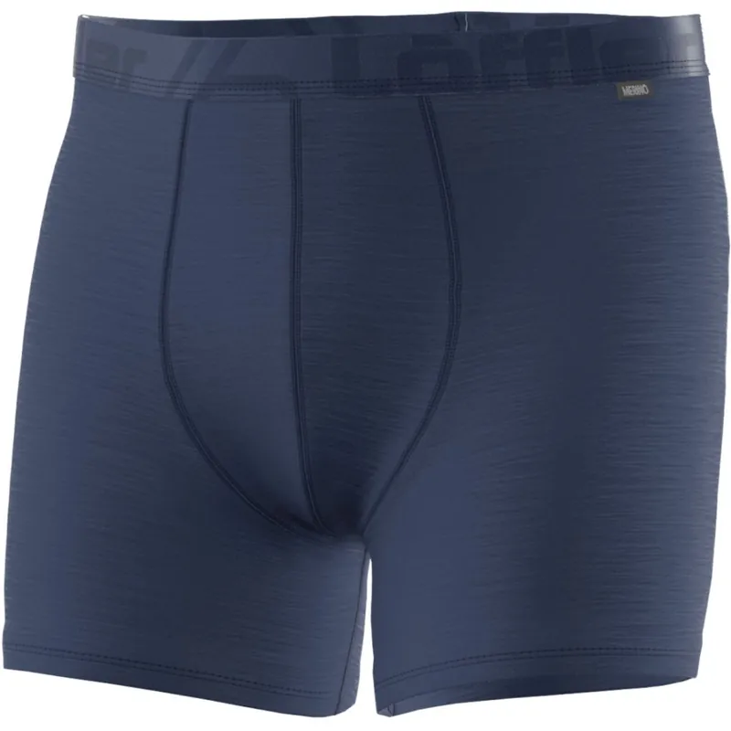 Sichere Zahlung Löffler Merino Light Boxershorts Herren - dunkelblau 495