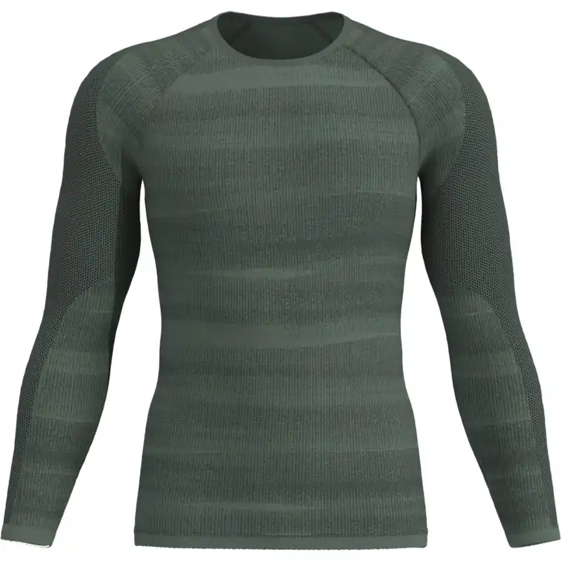 Löffler Transtex® Hybrid Langarm-Unterhemd Herren - pine 327 Echt