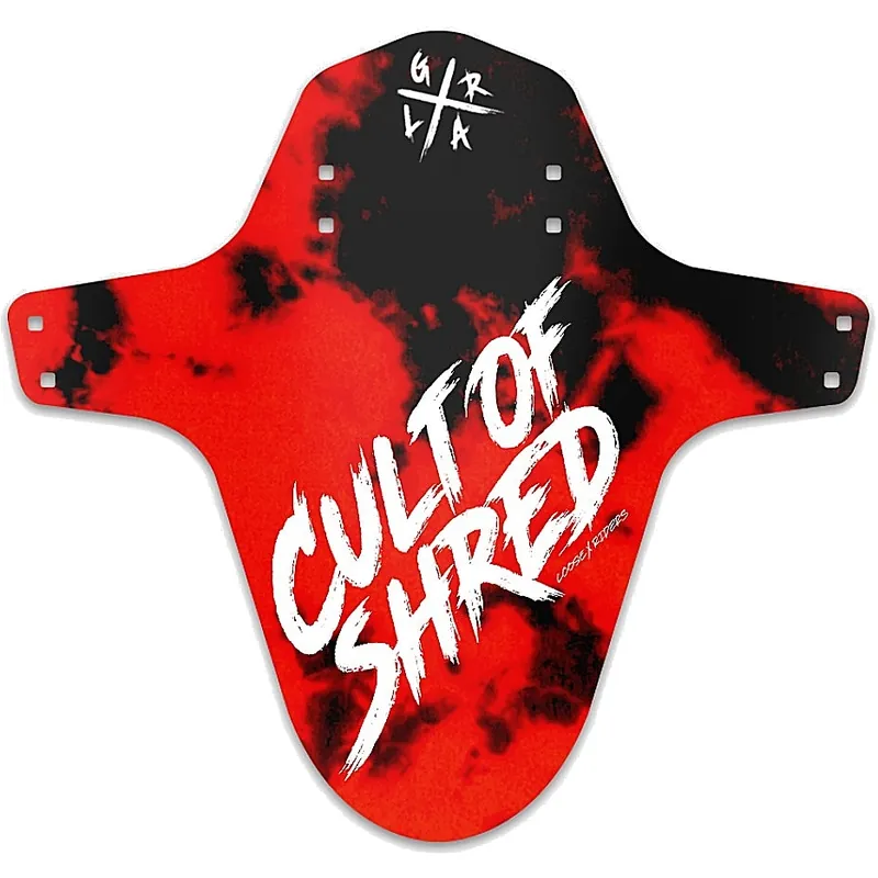 Preisreduziert Loose Riders Spritzschutz - Cult Of Shred Red Black