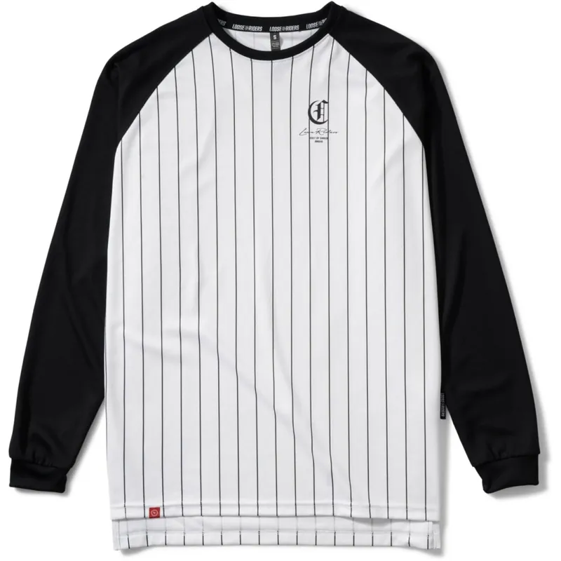 Loose Riders Player Langarmtrikot Herren - Player White Preisknaller