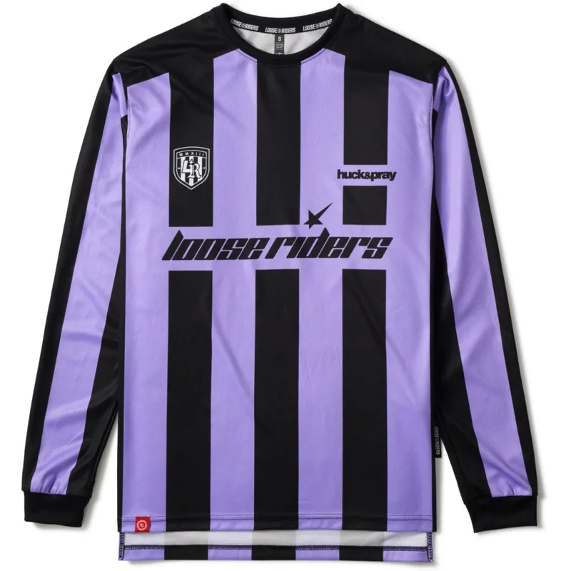 Direkt Vom Hersteller Loose Riders Derby Langarmtrikot Herren - Derby Purple