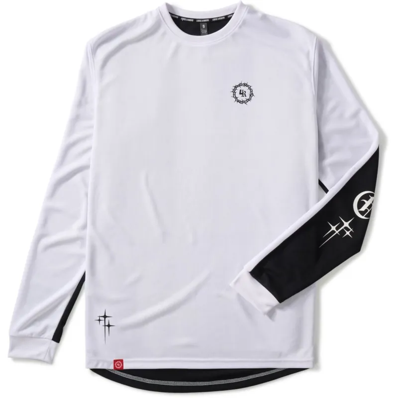 Loose Riders C/S Two Tone Langarmtrikot Herren - 2 Tone White Neue Kollektion
