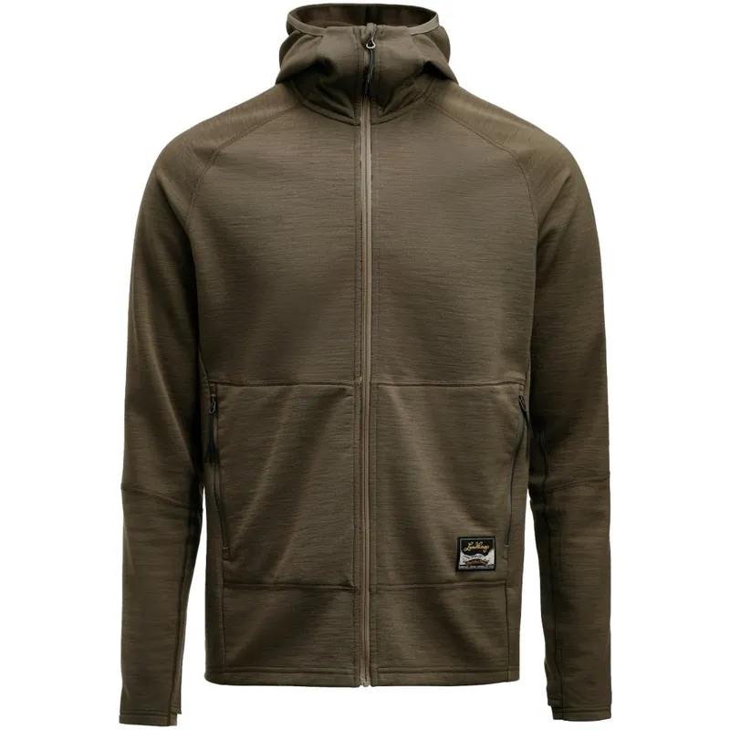 Saisonangebot Lundhags Tived Merino Hoodie Herren - Forest Green 67200