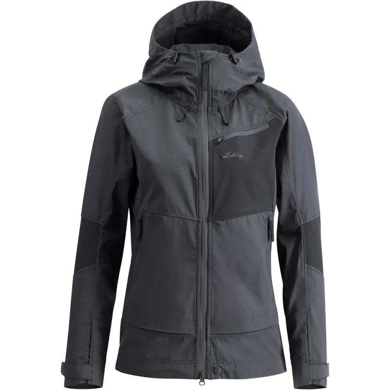 Super-Preis Lundhags Tived Stretch-Hybridjacke Damen - Granite/Charcoal 11737