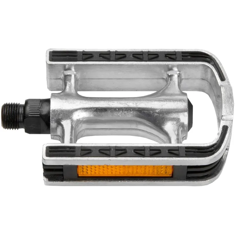 Super-Preis M-Wave Steady A8 Antirutschpedal - silber
