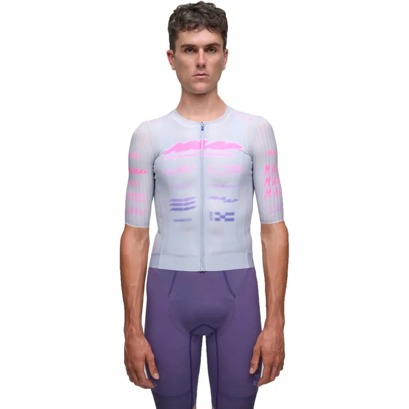Sichere Zahlung MAAP Beta Pro Aero Kurzarmtrikot Herren - xenon purple