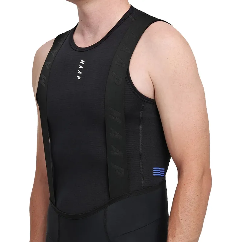 Beliebt MAAP Thermal Unterhemd ärmellos Herren - schwarz