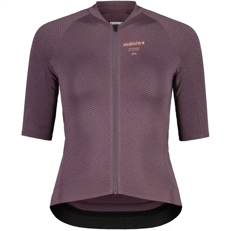 Billig Maloja CapanneM. Kurzarmtrikot Damen - stormy lilac 1228