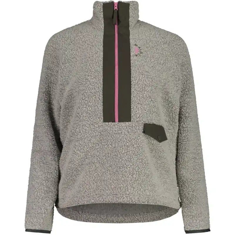 Maloja LochbergM. Sheep Skin Fleece Sweater Damen - grey melange 0114 Rabatt