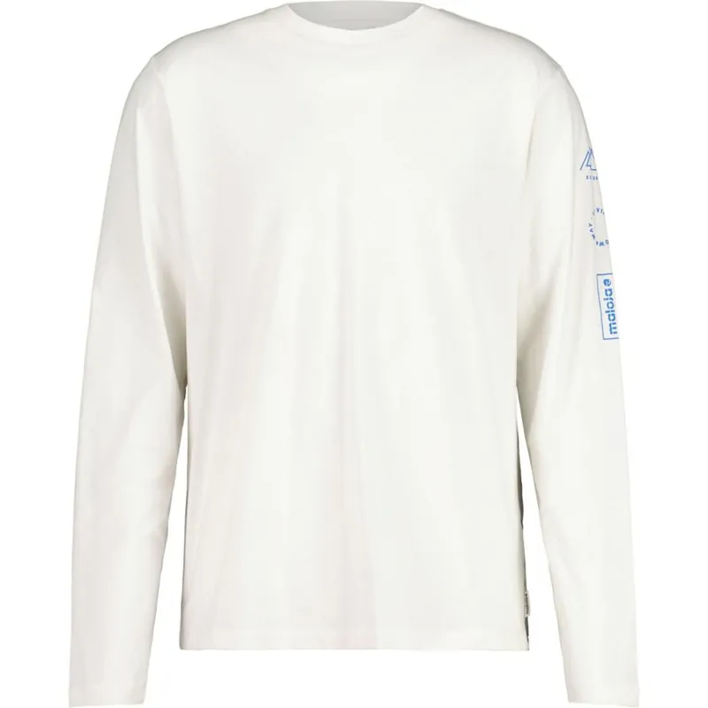 Maloja AndrianoM. Organic Cotton Langarmshirt Herren - shaded white 1148 Neue Kollektion