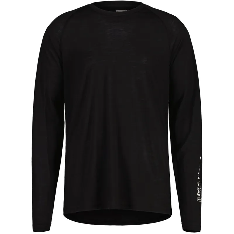 Direktkauf Maloja TraunsteinM. Trail Langarmshirt Herren - deep black 8833
