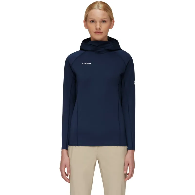 Must-Have Mammut Selun Sun Kapuzenshirt Damen - marine